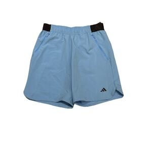 Adidas Men’s Axis Training Shorts S Blue Burst AEROREADY 7” Inseam